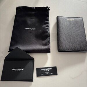 YSL Saint Laurent Passport Holder